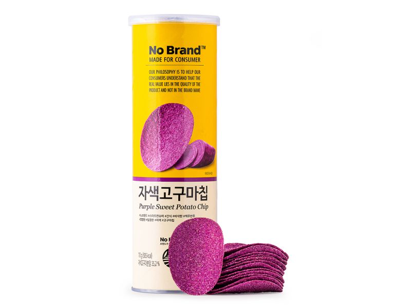 NO BRAND Purple Sweet Potato Chips 160gm