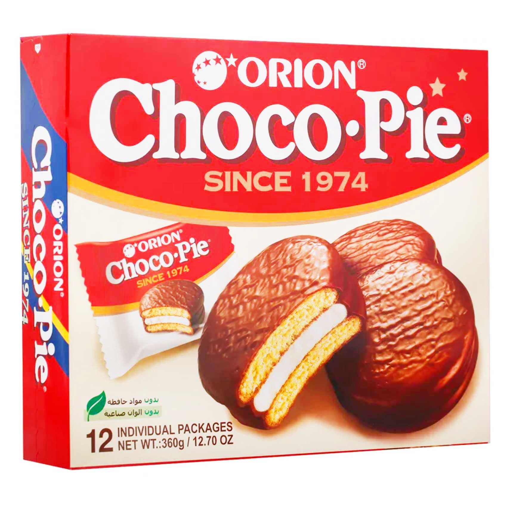 ORION Choco Pie Biscuit 12p 360gm