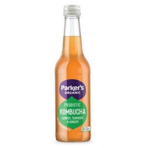 PARKER Kombucha Carrot, Ginger & Turmeric Drink 330ml