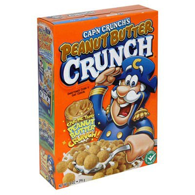 Quaker Cap'N Crunch Peanut Butter 355gm