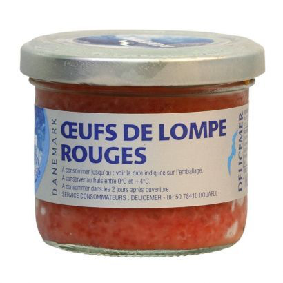 Delicemer Red Lumpfish Caviar 100gm