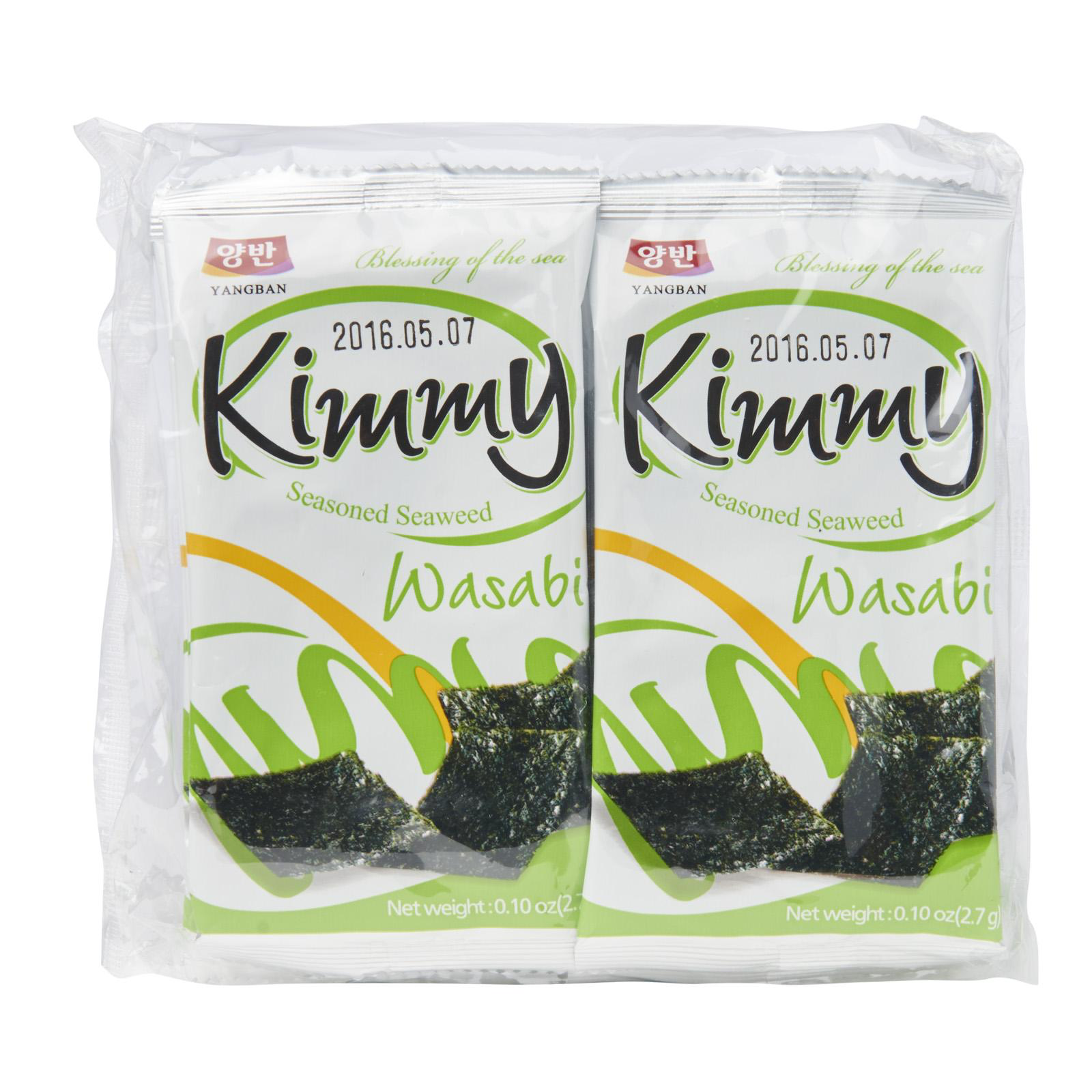 Dongwon Kimmy Wasabi Seasoned Seaweed 21.6gm