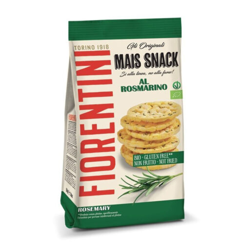 FLORENTINI Organic Corn Snacks Rosemary 50gm