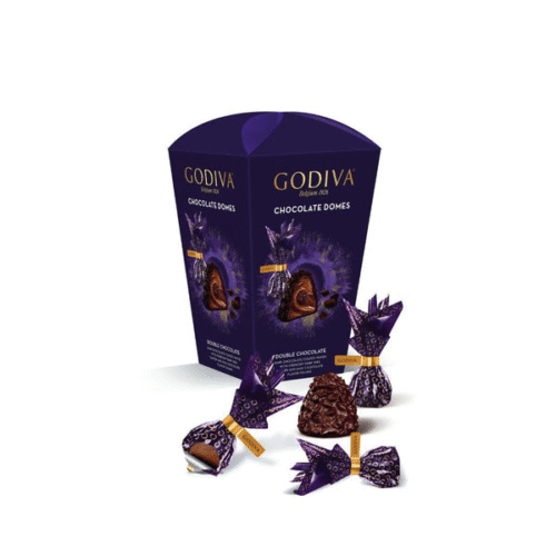 GODIVA Double Chocolate Domes 130gm
