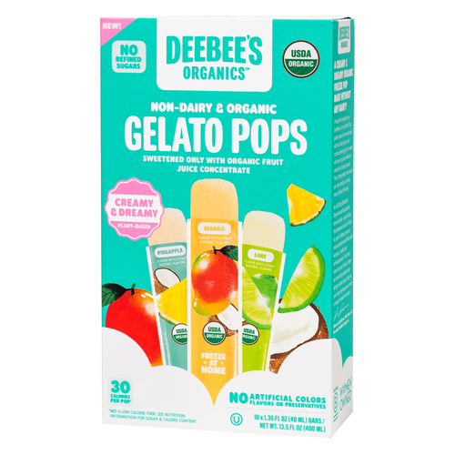 DEEBEE Organics Gelato Pops 20s