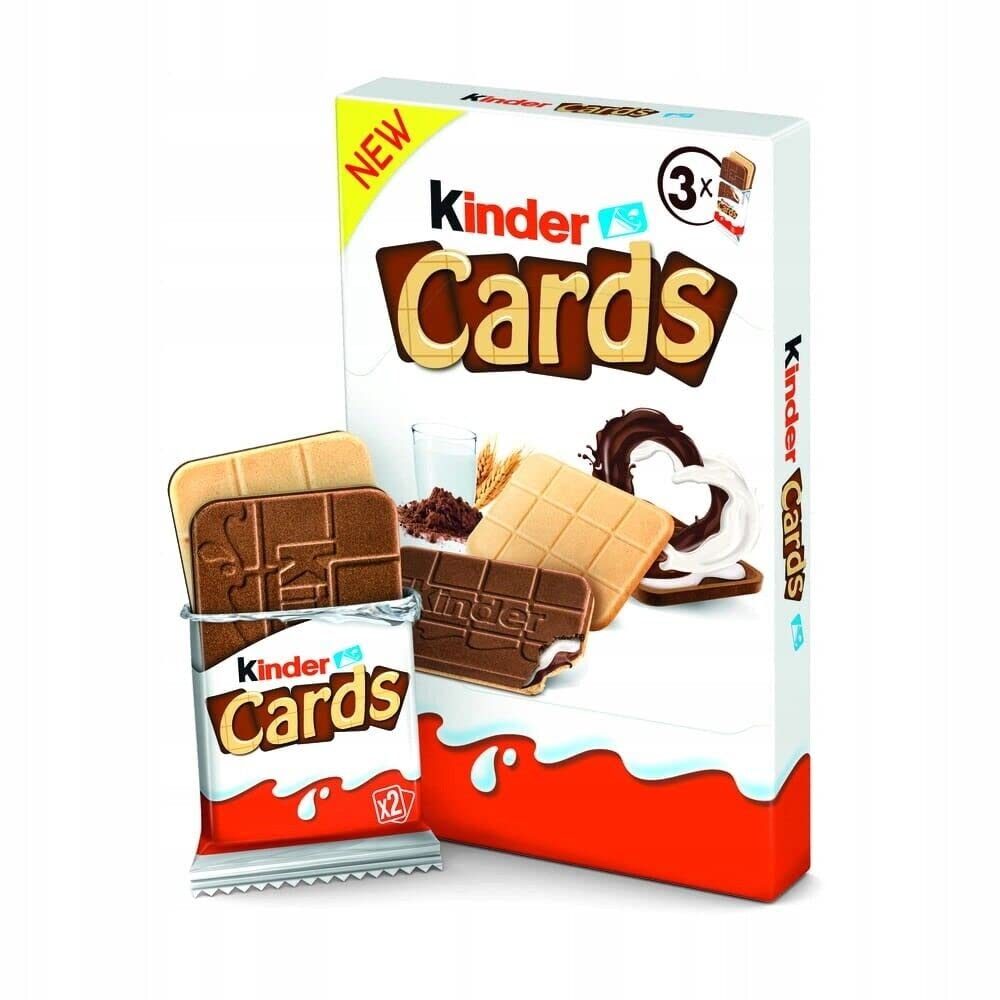 FERRERO Kinder Cards T3 76.8gm