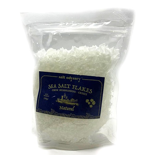 SALT ODYSSEY Natural Sea Salt Flakes 250gm