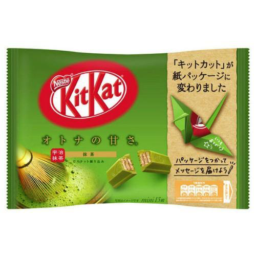 NESTLE Kitkat Mini Otona No Amasa Matcha Green Tea
