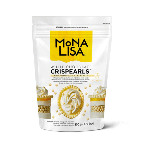 MONALISA White Chocolate Crispearls 800gm
