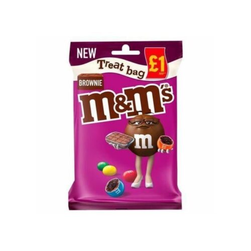 M&M Brownie Treat Bag 70gm