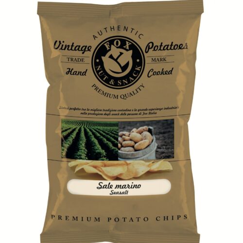 FOX ITALIA Seasalt Potato Chips 120gm