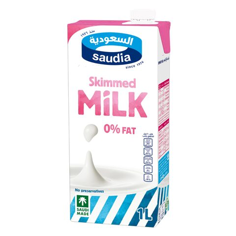 SAUDIA Skimmed Milk 1L