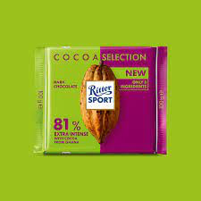RITTER SPORT 81% Ghana Cacao 100gm