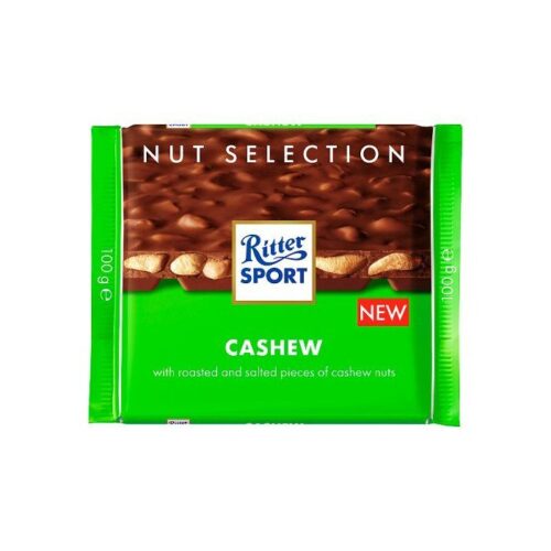 RITTER SPORT Cashew Chocolate 100gm