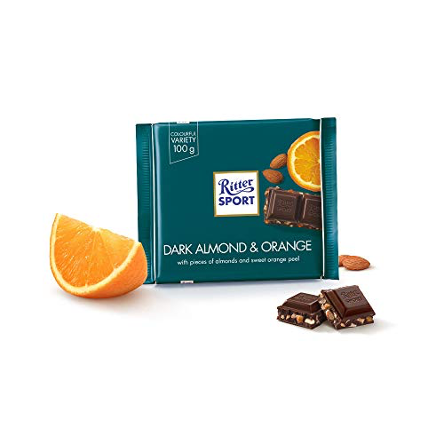 RITTER SPORT Dark Almond & Orange 100gm