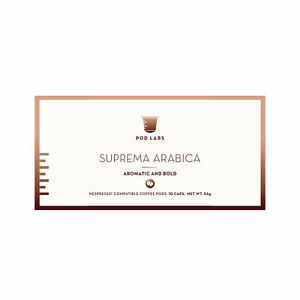 PODLABS Suprema Arabica 10s Nespresso Compatible Capsules