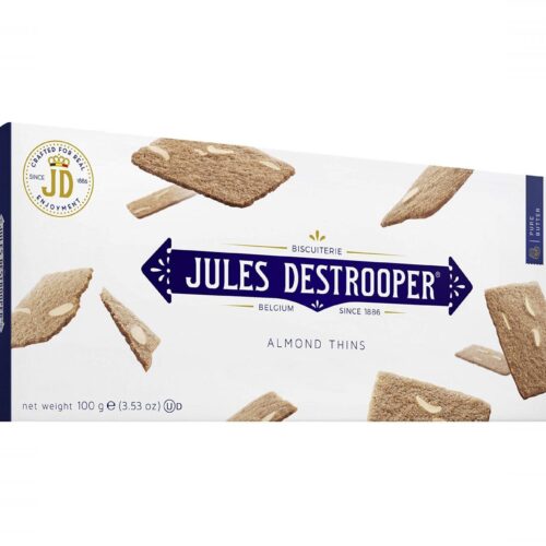 JULES DESTROOPER Almond Thins 100gm