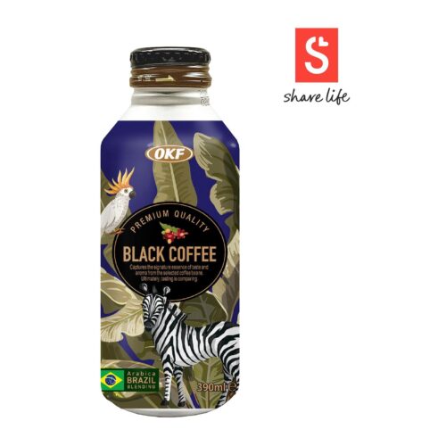 OKF Premium Black Coffee 390ml