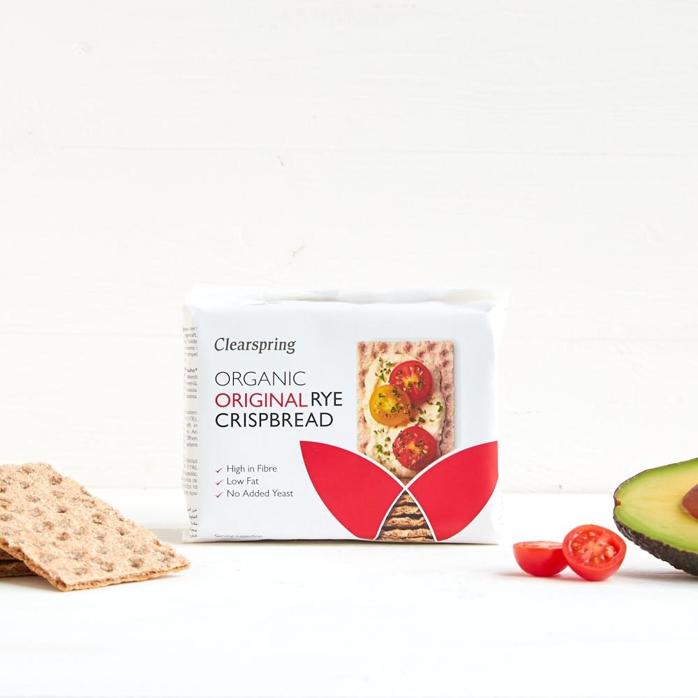 CLEARSPRING Organic Original Rye Crispbread 200gm