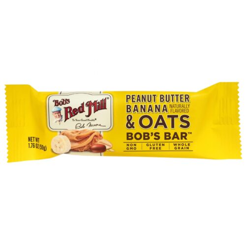 BOB'S RED MILL Gluten Free Peanut Butter Banana & Oats Bar 50gm