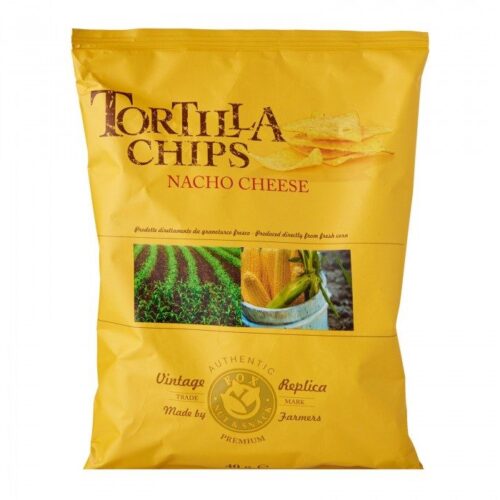 FOX ITALIA Nacho Cheese Tortilla Chips 125gm