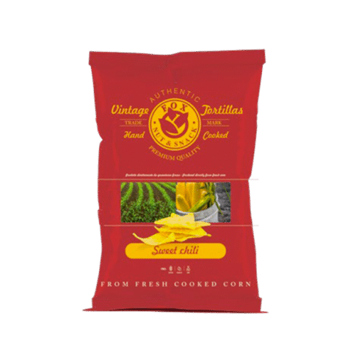 FOX ITALIA Sweet Chili Tortilla Chips 125gm
