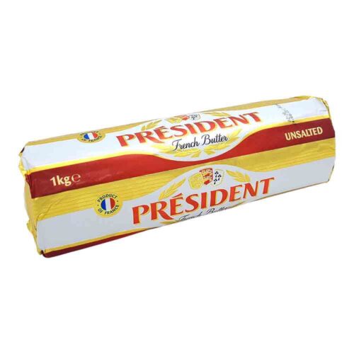 PRESIDENT Butter Roll Unsalted 1kg