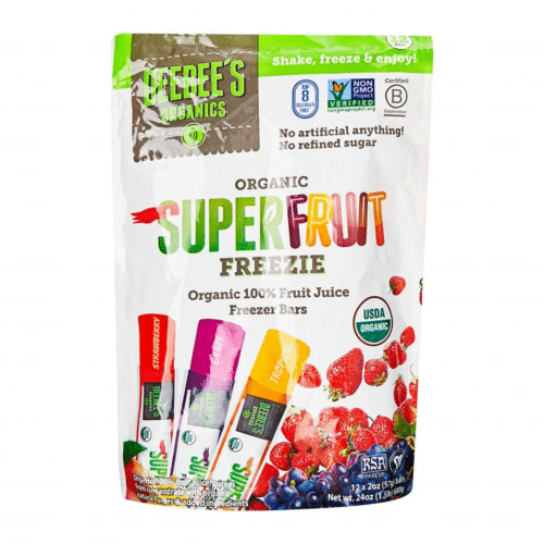 DEEBEE Organic Superfruit Freezie Pop 12s