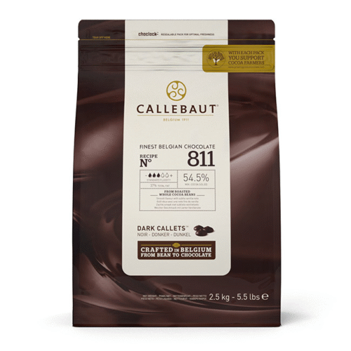 CALLEBAUT 811 54.5% Dark Callets 2.5kg
