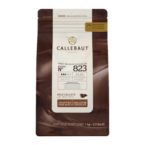CALLEBAUT 823 33.6% Milk Callets 1kg