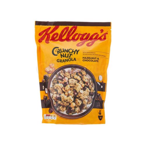 KELLOGG'S Hazelnut & Chocolate Crunchy Nut Cereal 380gm