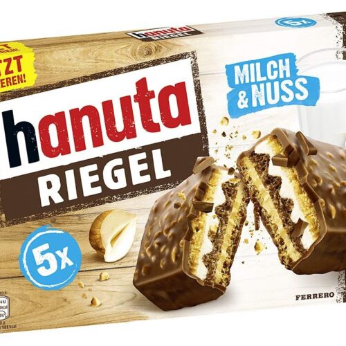 FERRERO Hanuta Riegel 5s 34.5gm