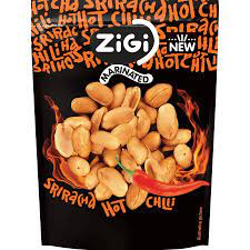 ZIGI Marinated Sriracha Hot Chilli Peanuts 70gm