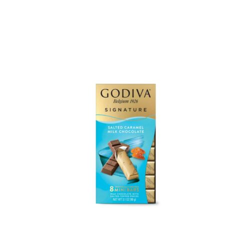 GODIVA Salted Caramel Mini Bars 8s 90gm