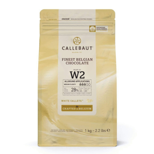 CALLEBAUT 28% W2 White Callets 1kg