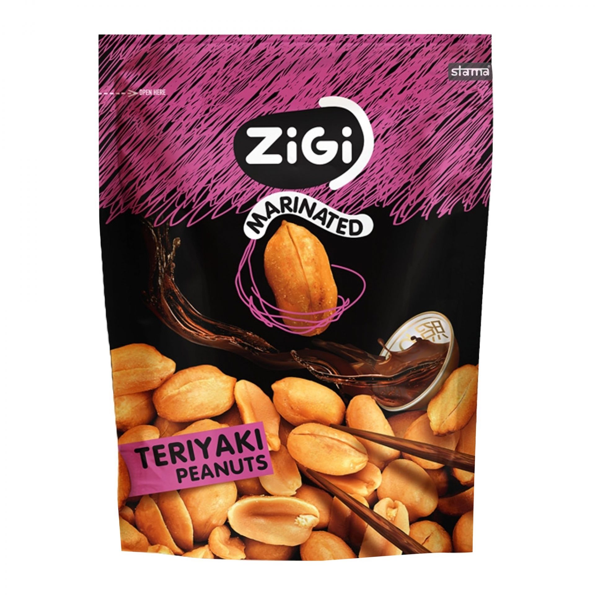 ZIGI Marinated Teriyaki Peanuts 70gm