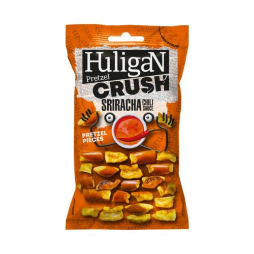 HULIGAN Crush Sriracha Chilli Pretzel Pieces 65gm