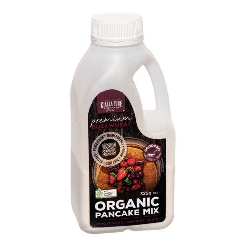 KIALLA PURE Premium Buckwheat Organic Original Pancake Mix 325g