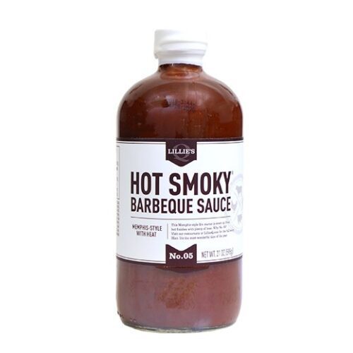 LILLIE'S Hot Smoky Barbeque Sauce 595gm