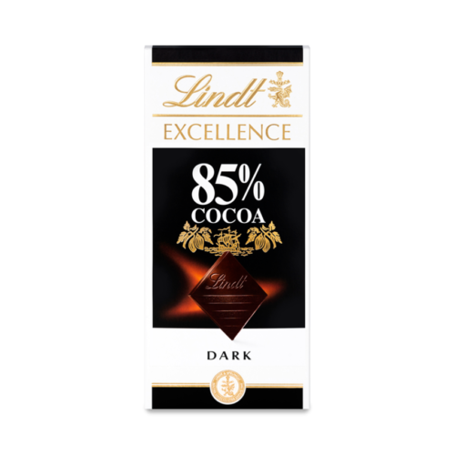 LINDT Excellence 85% Cocoa Robust Dark Chocolate 100gm