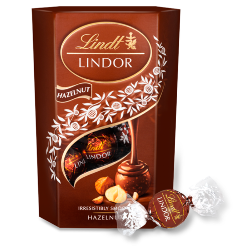 LINDT Lindor Hazelnut Chocolate 200gm