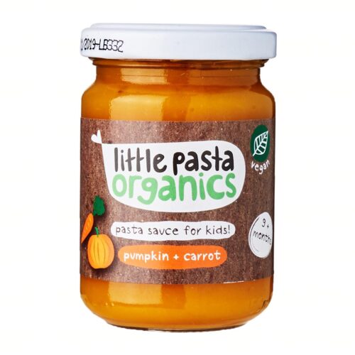 LITTLE PASTA Organics Pumpkin + Carrot Sauce 130g