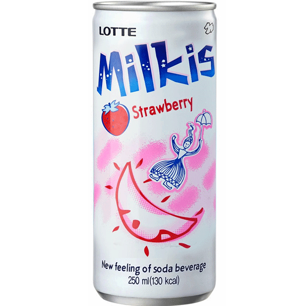 Lotte Milkis Strawberry 325ml