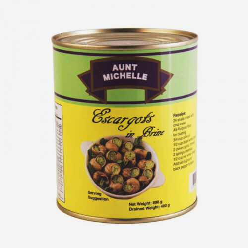 AUNT MICHELLE Escargots In Brine 800gm