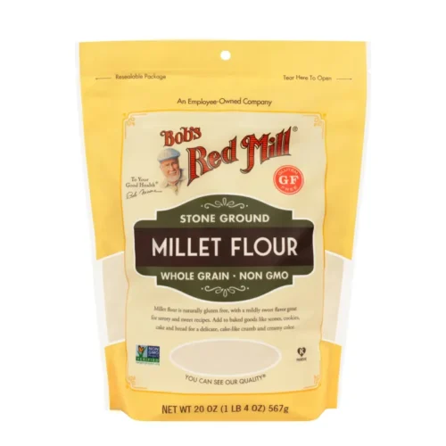 BOB'S RED MILL Gluten Free Whole Grain Stone Ground Millet Flour 567gm