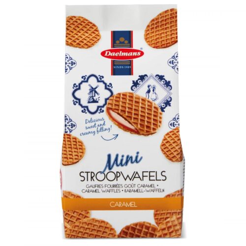 DAELMANS Mini Stroopwafels Caramel 200g