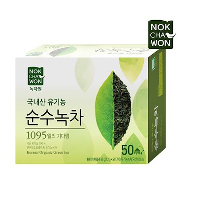 NOKCHAWON Organic Green Tea 50s 60gm