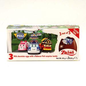 ZAINI Robocar Poli Chocolate Eggs 60g