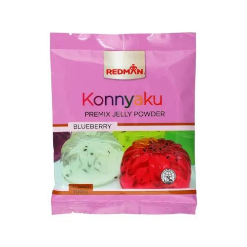 REDMAN Konnyaku Blueberry Premix Jelly Powder 100gm