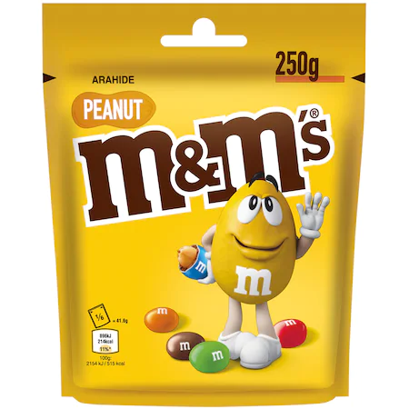 M&M' Peanut Pouch 250GM